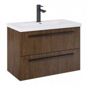 Тумба під раковину Roca Kwadro 80х38,4 см ДСП горіх Lincoln A857970540