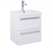 Тумба із раковиною Roca Kwadro 51х39,7 см ДСП білий глянсовий A852449806