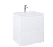 Тумба під раковину Roca Claudia 60х45, 6 см МДФ білий глянсовий A857794806