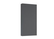 Напівпенал для ванної Roca Extra slim підвісний 40х12,6х80 см ДСП антрацит матовий A857957531