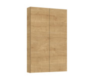 Полупенал для ванной Roca Extra slim подвесной 50х12,6х80 см ДСП светлый дуб A857960464