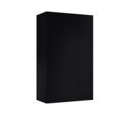 Напівпенал для ванної Roca Extra підвісний 59,6х31,6х100 см ДСП чорний матовий A857961532