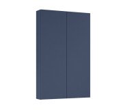 Напівпенал для ванної Roca Extra slim підвісний 50х12,6х80 см ДСП синій матовий A857960538