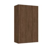 Полупенал для ванной Roca Extra подвесной 59,6х31,6х100 см ДСП орех Lincoln A857961540