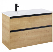 Тумба з раковиною Roca Gap Pro 100,5х46 см лівостороння ДСП світлий дуб A852057464