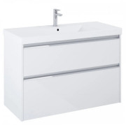 Тумба з раковиною Roca Gap Pro 100х46 см ДСП білий глянсовий A852055806