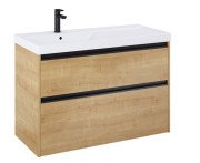Тумба з раковиною Roca Gap Pro 100х46 см лівостороння ДСП світлий дуб A852058464