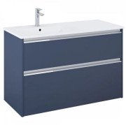 Тумба с раковиной Roca Gap Pro 100,5х46 см левосторонняя ДСП синий матовый A852057538