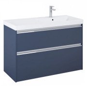Тумба з раковиною Roca Gap Pro 100х46 см правостороння ДСП синій матовий A852060538