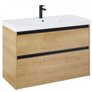 Тумба з раковиною Roca Gap Pro 100х46 см ДСП світлий дуб A852055464