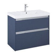 Тумба з раковиною Roca Gap Pro 80х46 см ДСП синій матовий A852052538