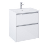 Тумба с раковиной Roca Gap Pro 60,5х38 см ДСП белый глянцевый A852067806