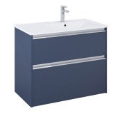 Тумба з раковиною Roca Gap Pro 80х46 см правостороння ДСП синій матовий A852054538