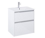 Тумба з раковиною Roca Gap Pro 60,5х38 см ДСП білий глянсовий A852067806