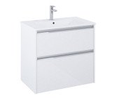 Тумба с раковиной Roca Gap Pro 70,5х38 см ДСП белый глянцевый A852068806