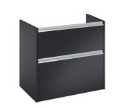 Тумба під раковину Roca Gap Pro 78,5x37,6 см ДСП чорний матовий A857910532