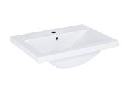 Раковина для ванної кімнати Roca Hebe 61х39,5 см сантехнічна кераміка білий A3272A1000