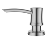 Диспенсер для жидкого мыла Kraus Boden латунь/пластик нержавеющая сталь KSD-54SFS