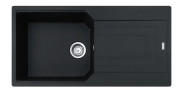 Мийка для кухні Franke Urban UBG 611-100 XL 100х50 см Fragranite чорний матовий 114.0701.796