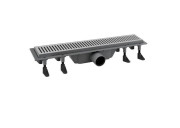 Желоб водосточный Koller Pool Aqua 50 см с решеткой Line ABS-пластик/нержавеющая сталь AQL0500