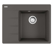 Мойка для кухни Franke Centro CNG 611-62 TL 62х50 см чаша справа Fragranite серый сланец 114.0716.711