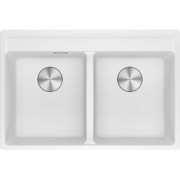 Мийка для кухні Franke Maris MRG 620 TL 76х51 см Fragranite білий 114.0720.012
