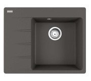 Мийка для кухні Franke Centro CNG 611-62 TL 62х50 см чаша праворуч Fragranite сірий сланець 114.0716.711