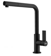 Змішувач для кухні Franke Neptune Evo з висувною лійкою чорний матовий 115.0711.725