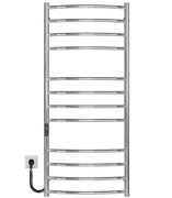 Електрична сушарка для рушників Deffi Класик Еліт П12 400х1200 ліве підключення JD03 хром C.KE.120.40.12.E.C.L.1