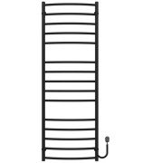 Електрична сушарка для рушників Deffi Класик Еліт П15 400х1500 праве підключення чорний C.KE.150.40.15.E.B.R.5
