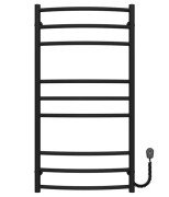 Електрична сушарка для рушників Deffi Класик Еліт П9 500х1000 праве підключення чорний C.KE.100.50.9.E.B.R.5