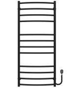 Електрична сушарка для рушників Deffi Класик Еліт П12 500х1200 праве підключення чорний C.KE.120.50.12.E.B.R.5