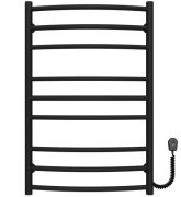 Електрична сушарка для рушників Deffi Класик Еліт П9 500х800 праве підключення чорний C.KE.80.50.9.E.B.R.5