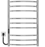 Електрична сушарка для рушників Deffi Класик Еліт П9 600х800 ліве підключення JD03 хром C.KE.80.60.9.E.C.L.1