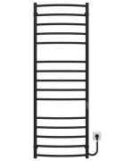 Електрична сушарка для рушників Deffi Класик Еліт П15 600х1500 праве підключення JD03 чорний C.KE.150.60.15.E.B.R.1