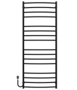 Електрична сушарка для рушників Deffi Класик Еліт П16 600х1600 ліве підключення чорний C.KE.160.60.16.E.B.L.5