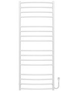 Електрична сушарка для рушників Deffi Класик Еліт П16 600х1600 праве підключення білий C.KE.160.60.16.E.W.R.5