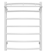 Сушка для рушників водяна Deffi Класик N П7 500х700 нижнє підключення білий C.KN.70.50.7.W.A