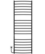 Електросушарка для рушників Deffi Класик Еліт П18 600х1800 ліве підключення JD03 чорний C.KE.180.60.18.E.B.L.1