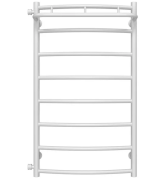 Сушка для рушників водяна Deffi Класик N П8 500х900 бічне ліве підключення білий C.KN.90.50.8.W.B