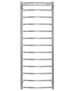 Полотенцесушитель водяной Deffi Классик N П13 500х1400 нижнее подключение хром C.KN.140.50.13.C.A