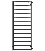 Сушка для рушників водяна Deffi Класик N П13 500х1400 бічне праве підключення чорний C.KN.140.50.13.B.C