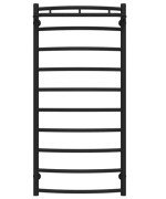 Полотенцесушитель водяной Deffi Классик N П10 500х1100 нижнее подключение черный C.KN.110.50.10.B.A