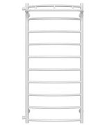 Полотенцесушитель водяной Deffi Классик N П10 500х1100 боковое левое подключение белый C.KN.110.50.10.W.B