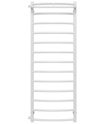 Сушка для рушників водяна Deffi Класик N П13 500х1400 бічне ліве підключення білий C.KN.140.50.13.W.B