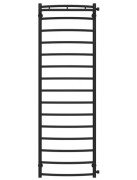 Полотенцесушитель водяной Deffi Классик N П15 500х1600 боковое правое подключение черный C.KN.160.50.15.B.C