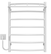 Електрична сушарка для рушників Deffi Класик N П7 500х700 ліве підключення WD03 білий C.KN.70.50.7.E.W.L.1