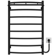 Електрична сушарка для рушників Deffi Класик N П8 500х800 праве підключення JD03 чорний C.KN.80.50.8.E.B.R.1