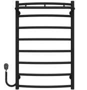 Електрична сушарка для рушників Deffi Класик N П8 500х800 ліве підключення чорний C.KN.80.50.8.E.B.L.5