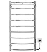 Електрична сушарка для рушників Deffi Класик N П9 500х1000 праве підключення JD03 хром C.KN.100.50.9.E.C.R.1